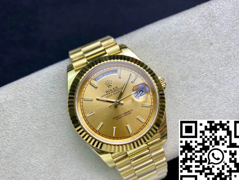 Rolex Day 40MM Gold Factory Date Dial M228238-0003 EW 1027